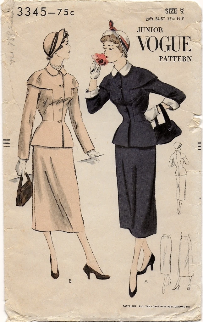 Vogue Patterns Motivo carta, 34-40