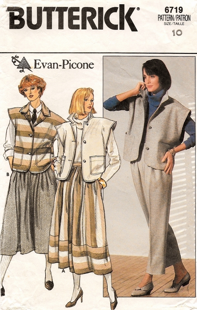 Butterick 6719 C | Vintage Sewing Patterns | Fandom