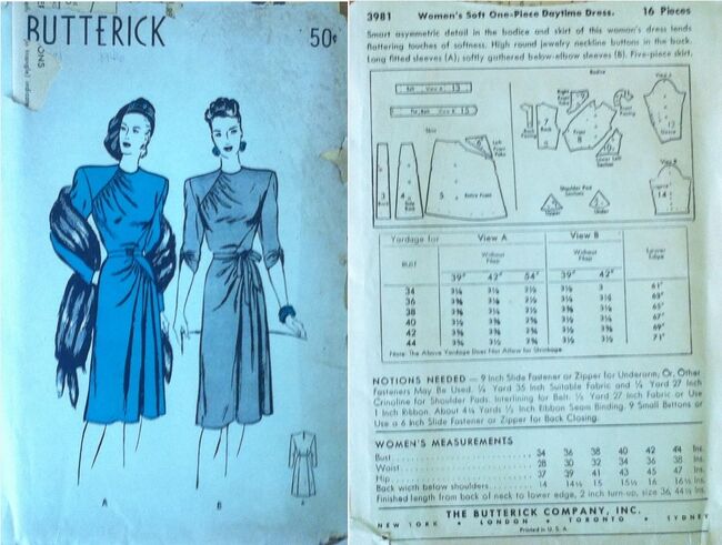 Butterick 3981