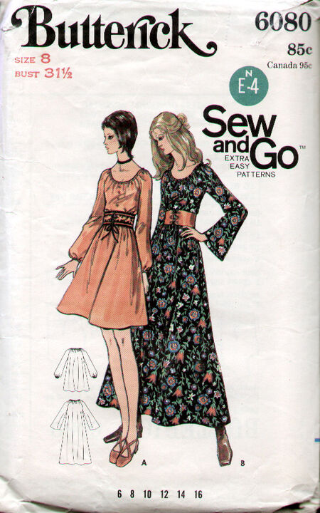 Vogue 8880 A, Vintage Sewing Patterns