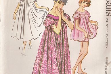 McCall's 4483 A, Vintage Sewing Patterns