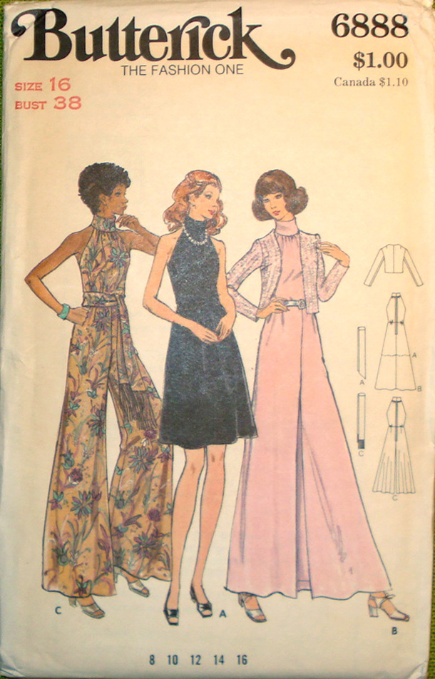 1960s Butterick 9618 Vintage Sewing Pattern Preschooler Smock Top and Slim  Pants Size 1 