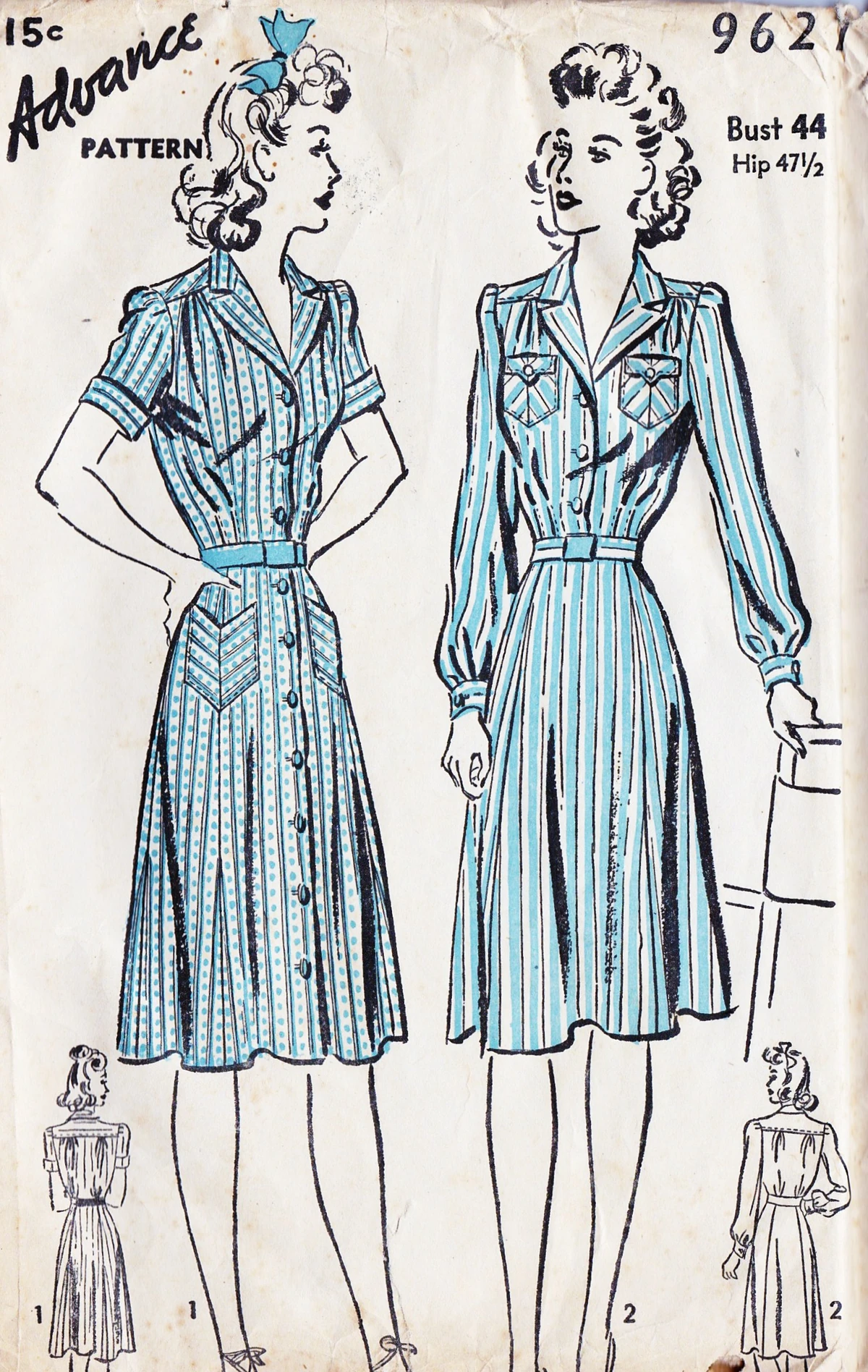 Advance 9627 | Vintage Sewing Patterns | Fandom