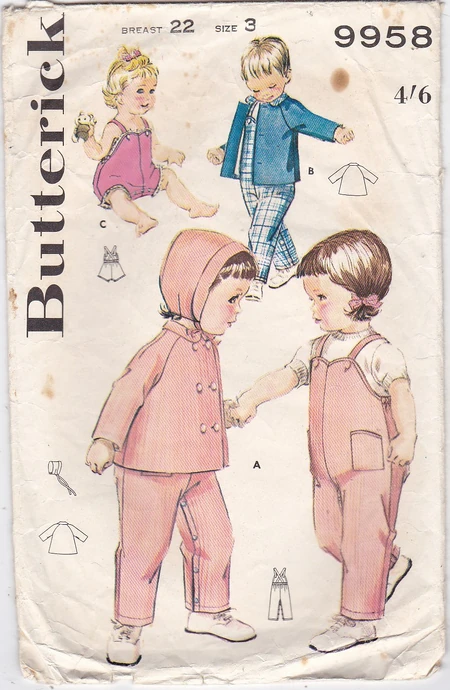 Pattern - Burtterick 9958 02