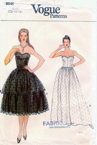 Vogue 8645 | Vintage Sewing Patterns | Fandom