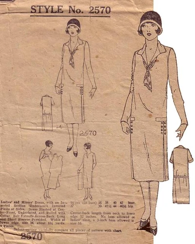 Mail Order 2570 | Vintage Sewing Patterns | Fandom