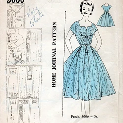 mens dress pants black 1954 Simplicity #4960 Dress Pattern | Size 24 1/2