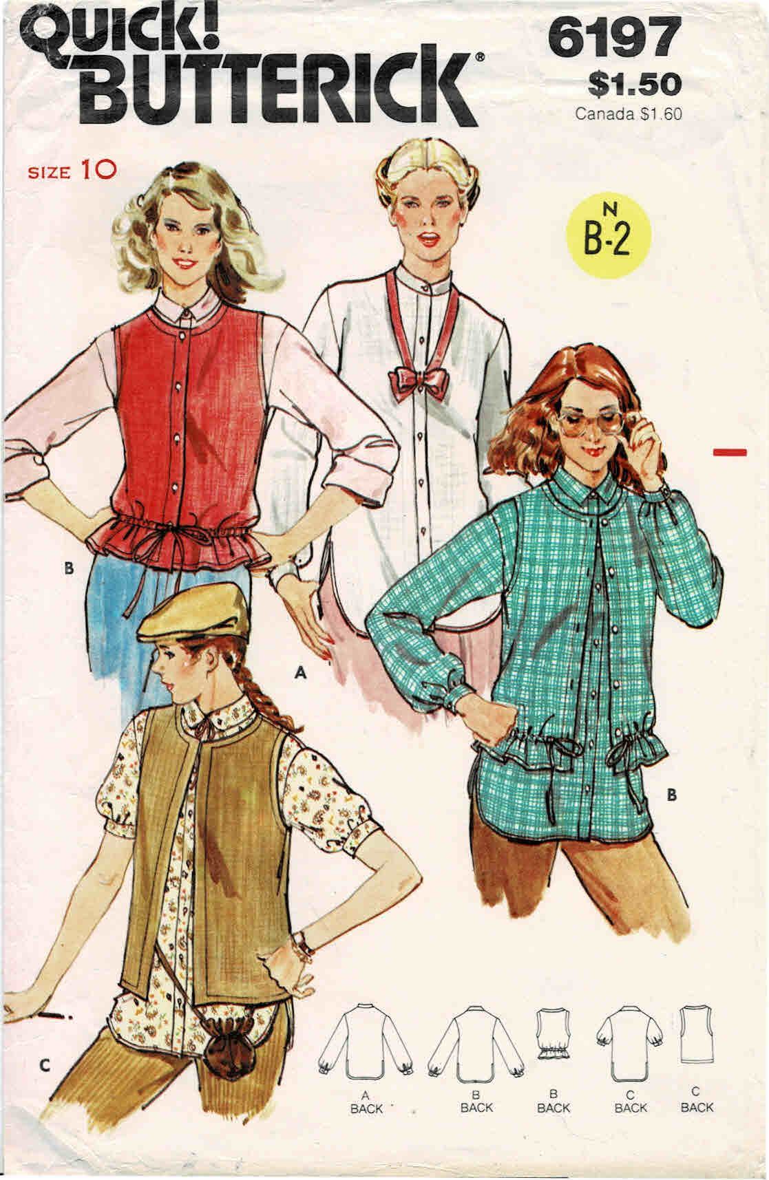 Butterick 6197 | Vintage Sewing Patterns | Fandom