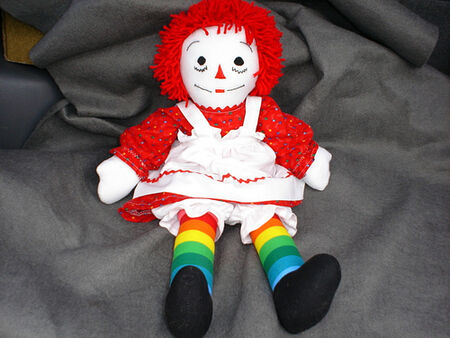 Raggedy Ann doll Christmas 2004