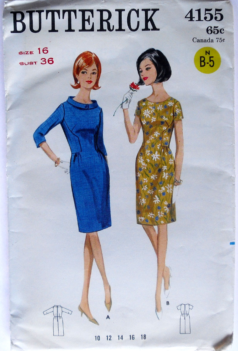 Butterick 4155 | Vintage Sewing Patterns | Fandom