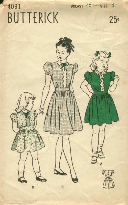Butterick 4091 Vintage Sewing Patterns Fandom