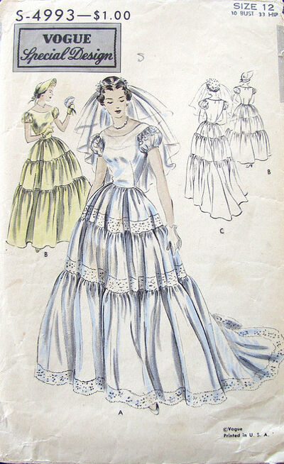 Vogue tiered skirt pattern deals