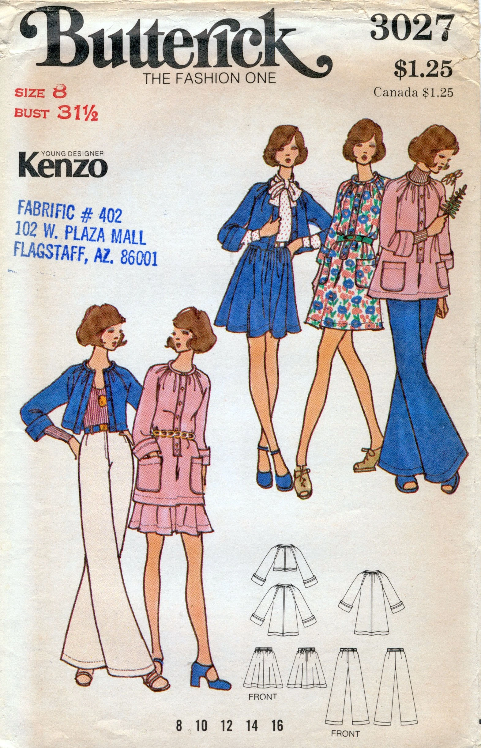 Butterick アンティーク本　1970年代 1970 June Butterick, Pattern Book, 70s Store Counter Catalog