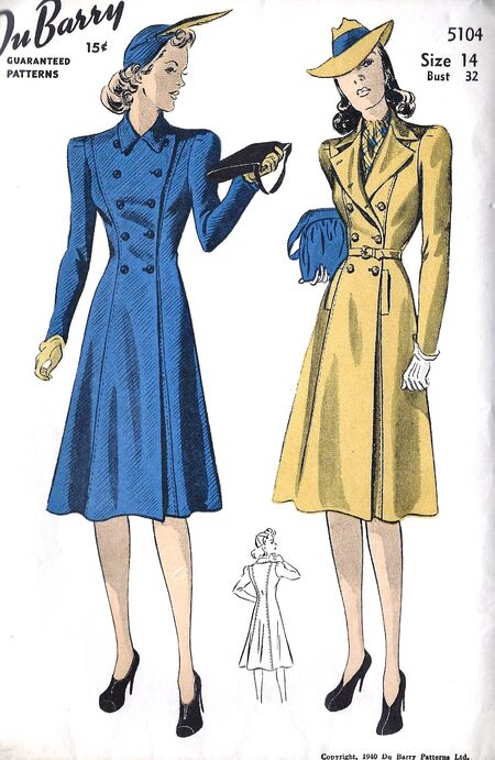 DuBarry 5104 | Vintage Sewing Patterns | Fandom