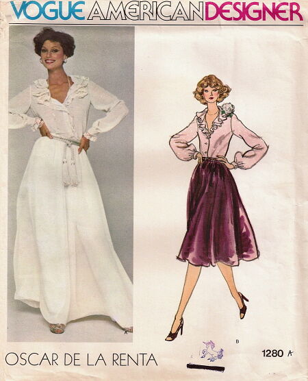 Vogue 1280 A | Vintage Sewing Patterns | Fandom