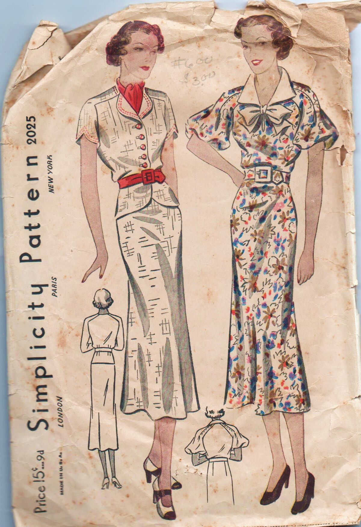 Simplicity 2025 B Vintage Sewing Patterns Fandom