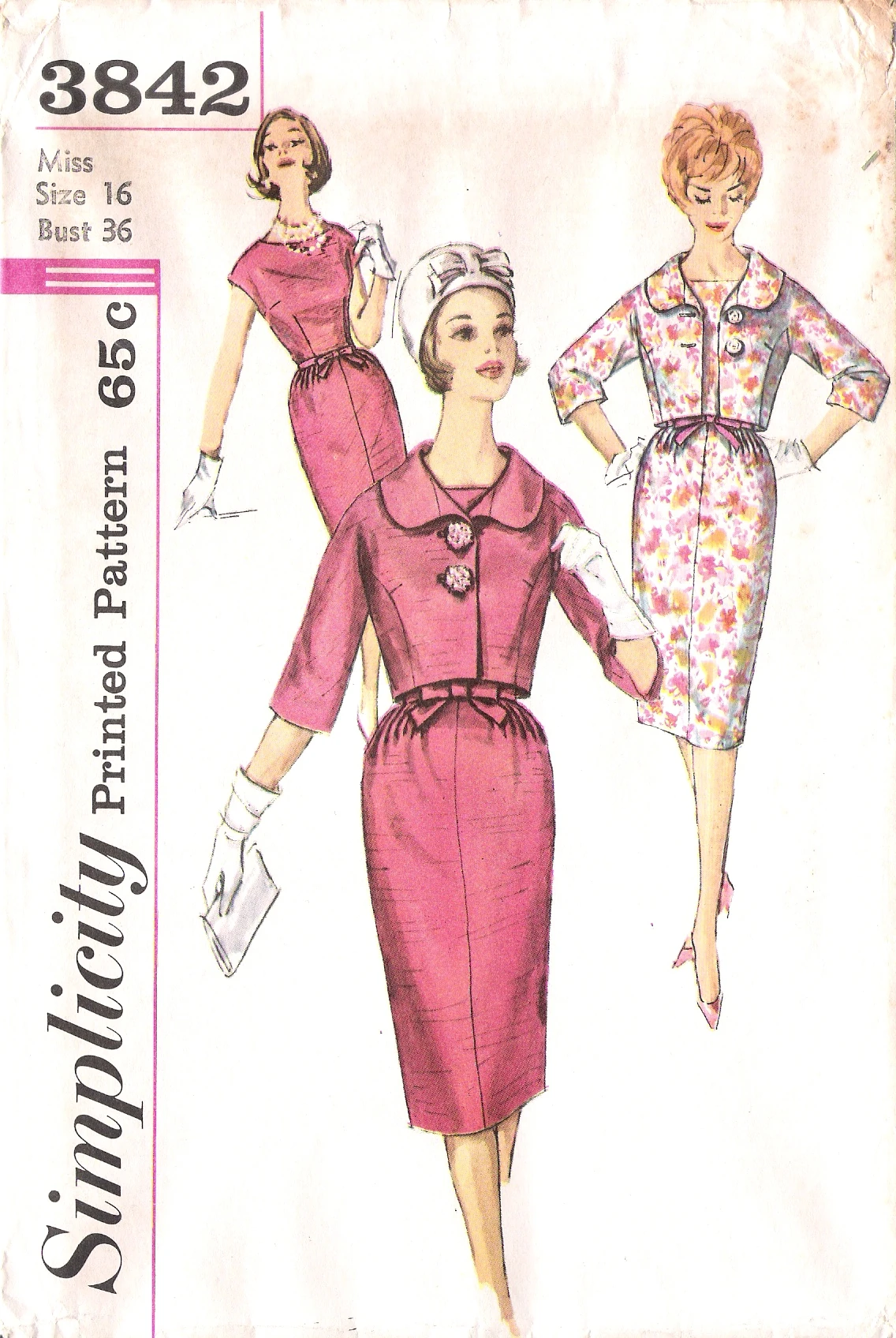 Simplicity 3842 | Vintage Sewing Patterns | Fandom
