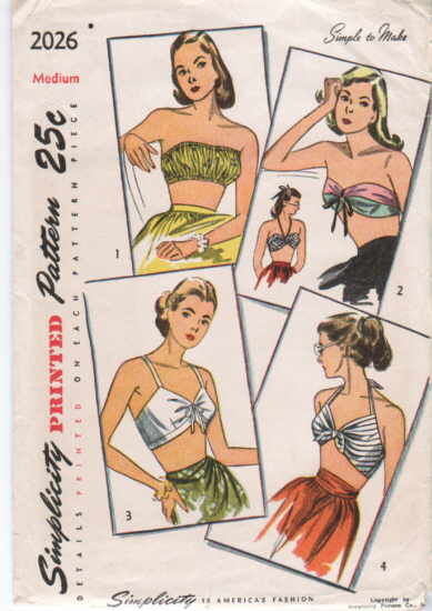  Simplicity Learn Women's Bralette Sewing Patterns