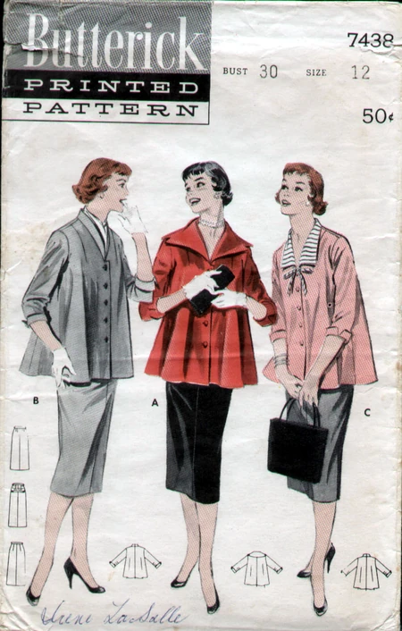 Butterick 7438 image