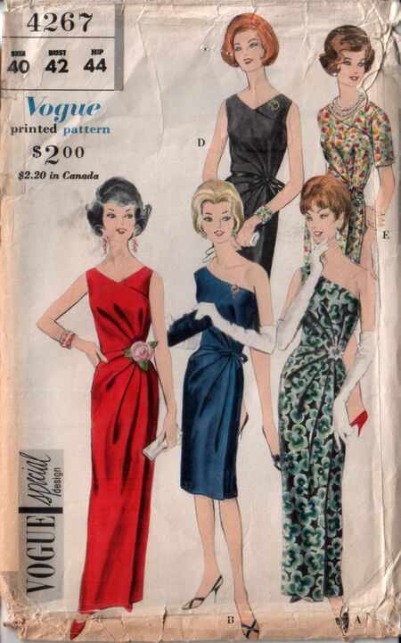 Vogue 4267 | Vintage Sewing Patterns | Fandom