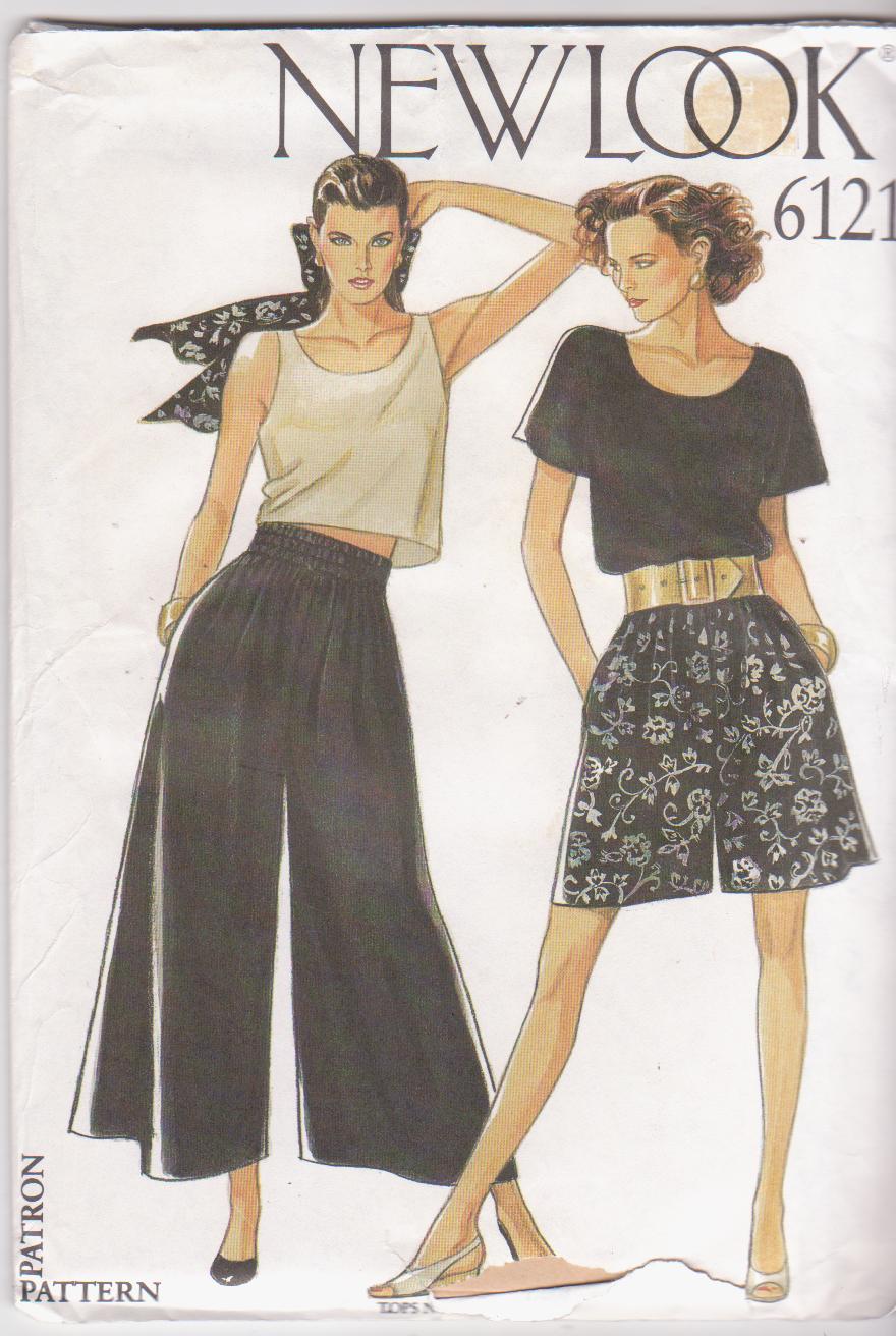 Simplicity New Look Easy Pattern 6216 Misses Knit Tops and Pants Sizes  8-10-12-14-16-18