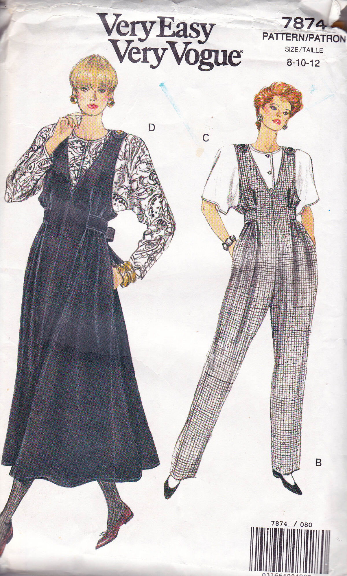 Vogue 7874 B | Vintage Sewing Patterns | Fandom