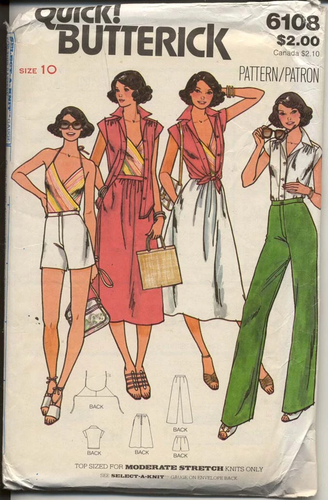 Butterick 6108 A | Vintage Sewing Patterns | Fandom