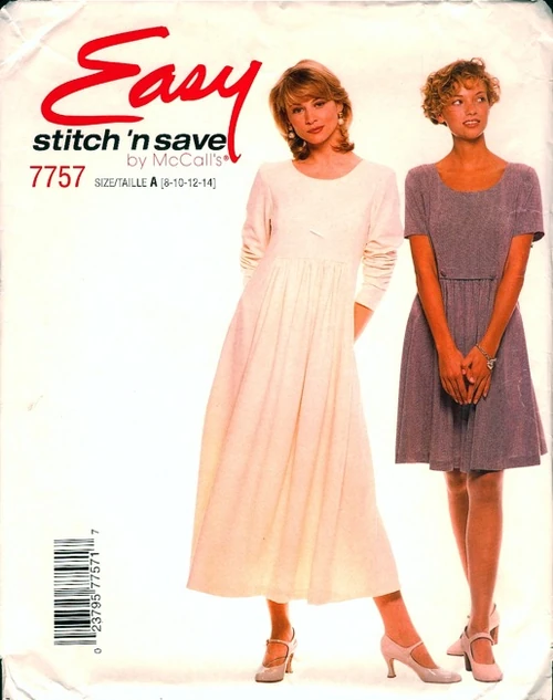McCall's 7757 A Vintage Sewing Patterns Fandom
