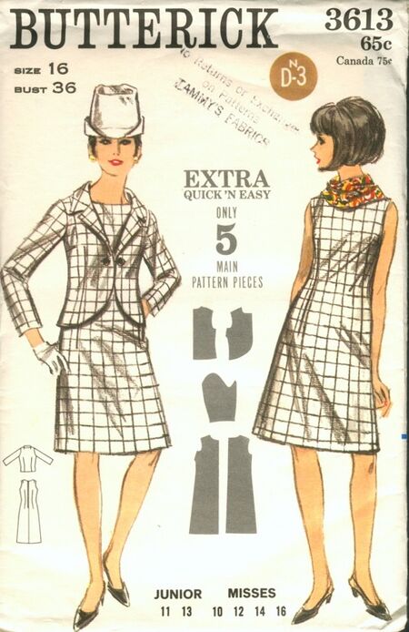 Butterick 3613