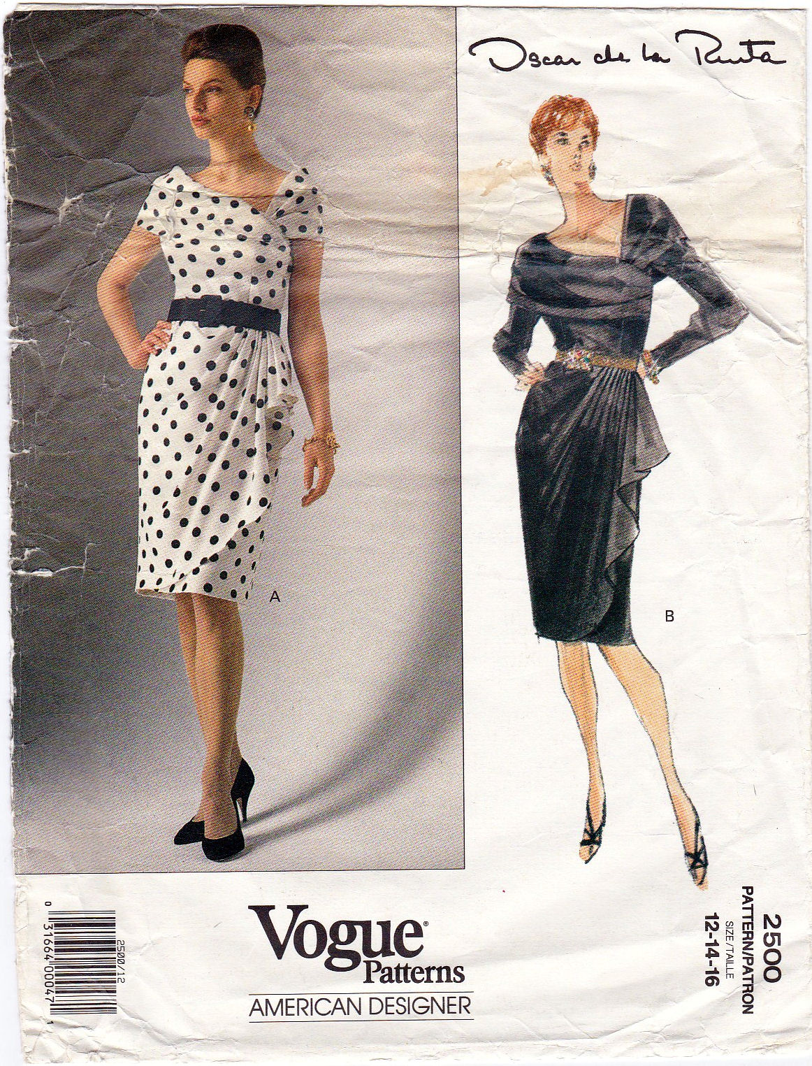 Vogue 2500 A | Vintage Sewing Patterns | Fandom