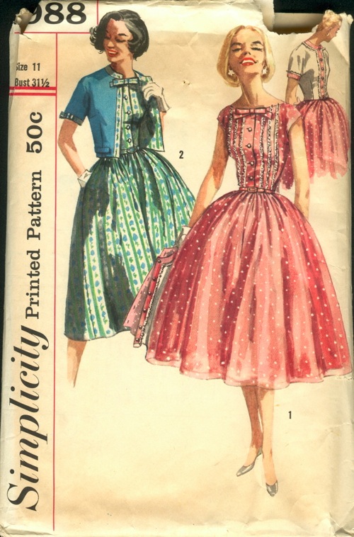 大人気新作 Simplicity 1988 | Vintage Sewing Patterns | Fandom 裁縫材料