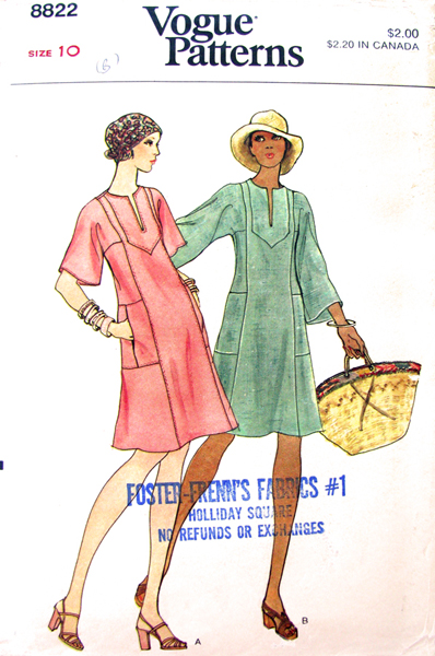 Vogue 8822 A | Vintage Sewing Patterns | Fandom