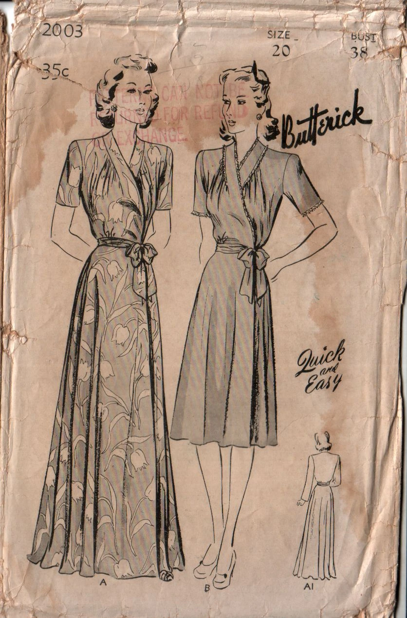 Butterick 2003 Vintage Sewing Patterns Fandom