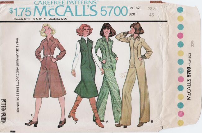 McCall's 5700 A