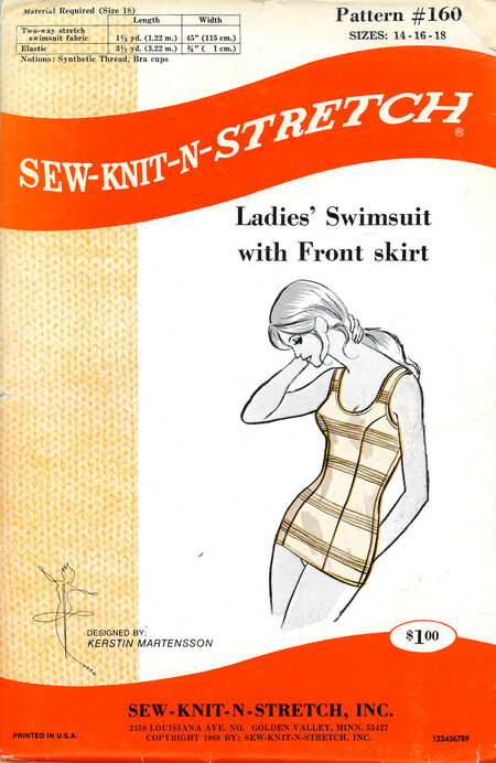 Sew Kint N Stretch Pattern 160