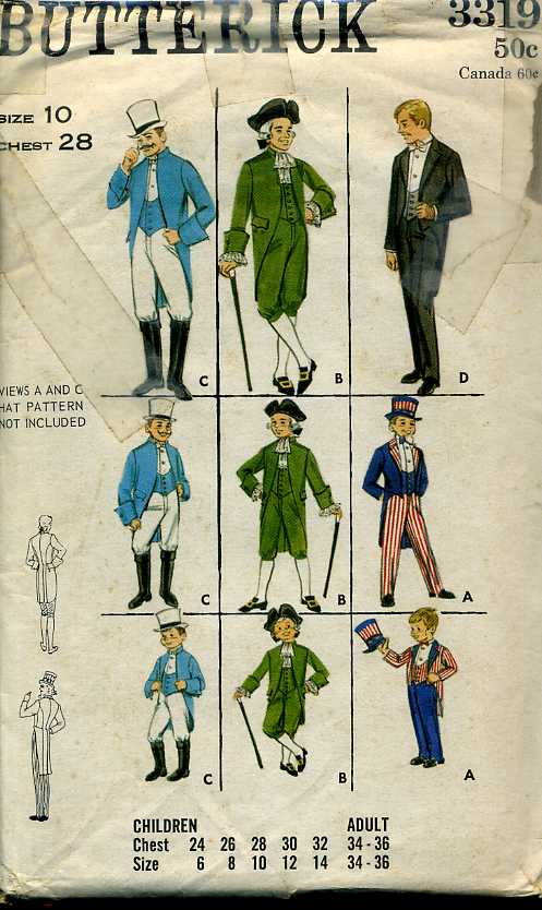 ringmaster costume pattern