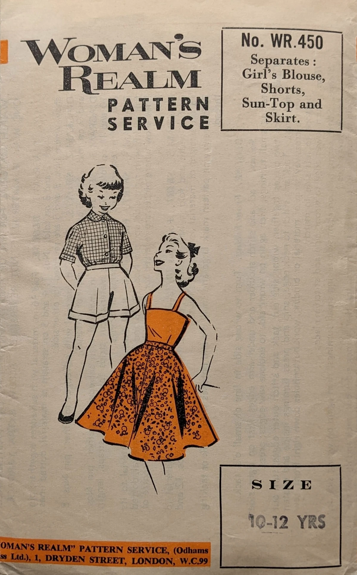 Woman's Realm WR.450 | Vintage Sewing Patterns | Fandom