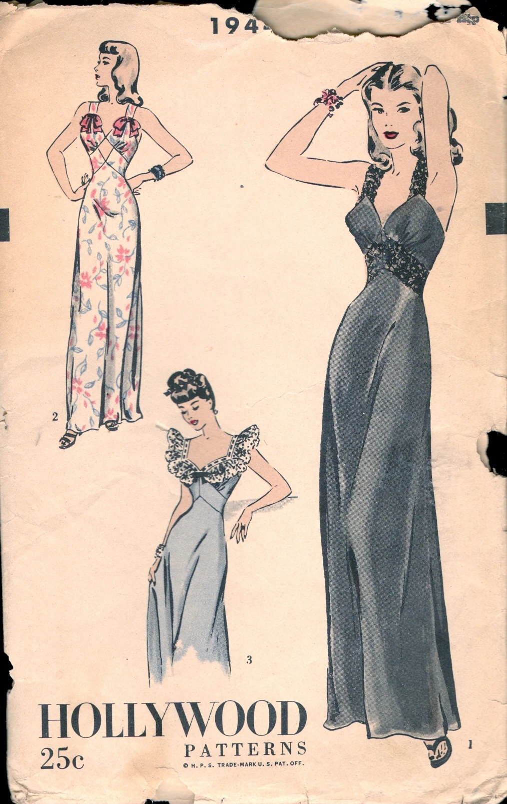 1944 dress fashion Digital Download Advance Fashion New April 1944 Sewing Pattern Catalog –  Vintage4me2