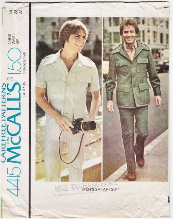 Vintage safari suit cheap