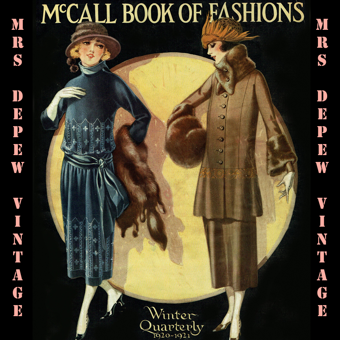 Vintage Sewing Pattern Catalog Booklet Mccall Quarterly Summer 1922 Fashion  E-book INSTANT DOWNLOAD -  Canada