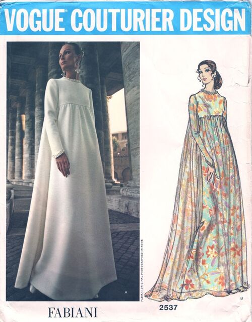 Vogue 2537 | Vintage Sewing Patterns | Fandom