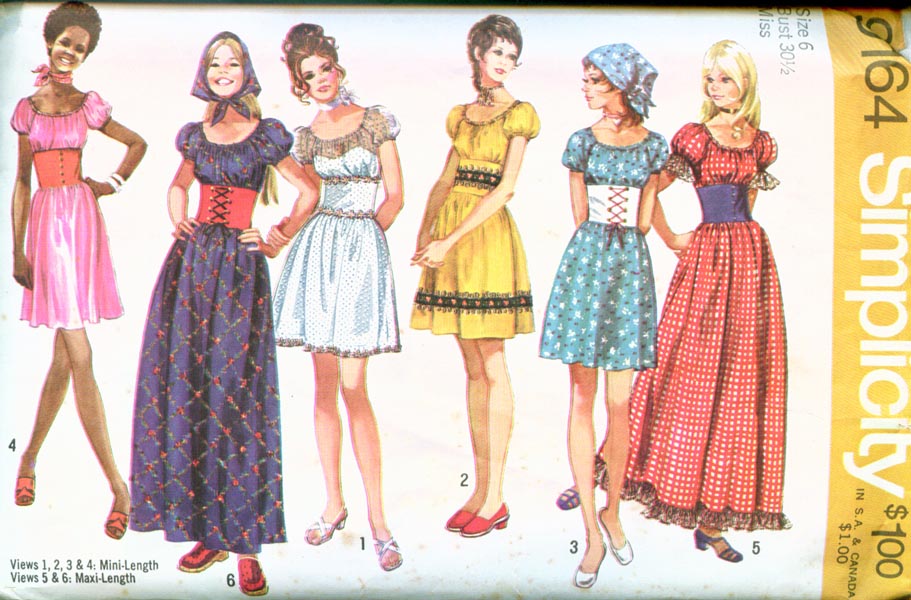 Vintage Simplicity Pattern 6194 Misses' / Women's Dress Size 42 Bust 4 –