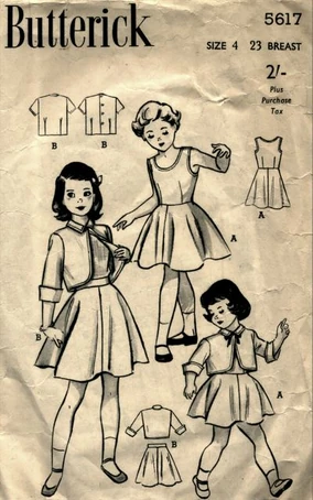 Butterick 5617 | Vintage Sewing Patterns | Fandom