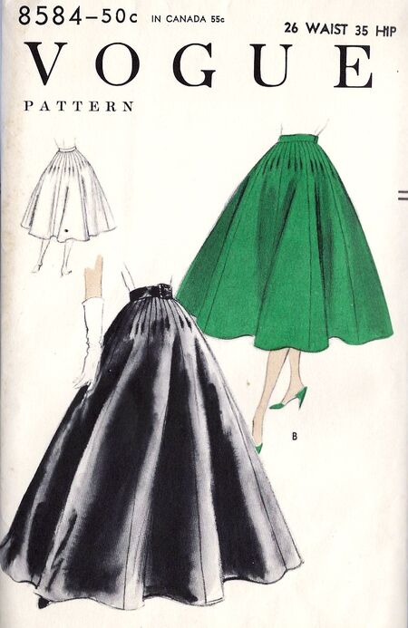 Vogue 8584 | Vintage Sewing Patterns | Fandom