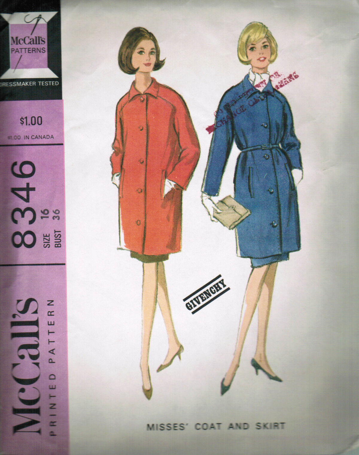 McCall's 8346 | Vintage Sewing Patterns | Fandom