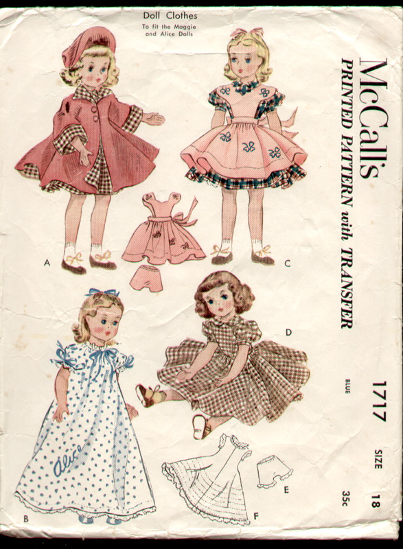 McCall s 1717 Vintage Sewing Patterns Fandom