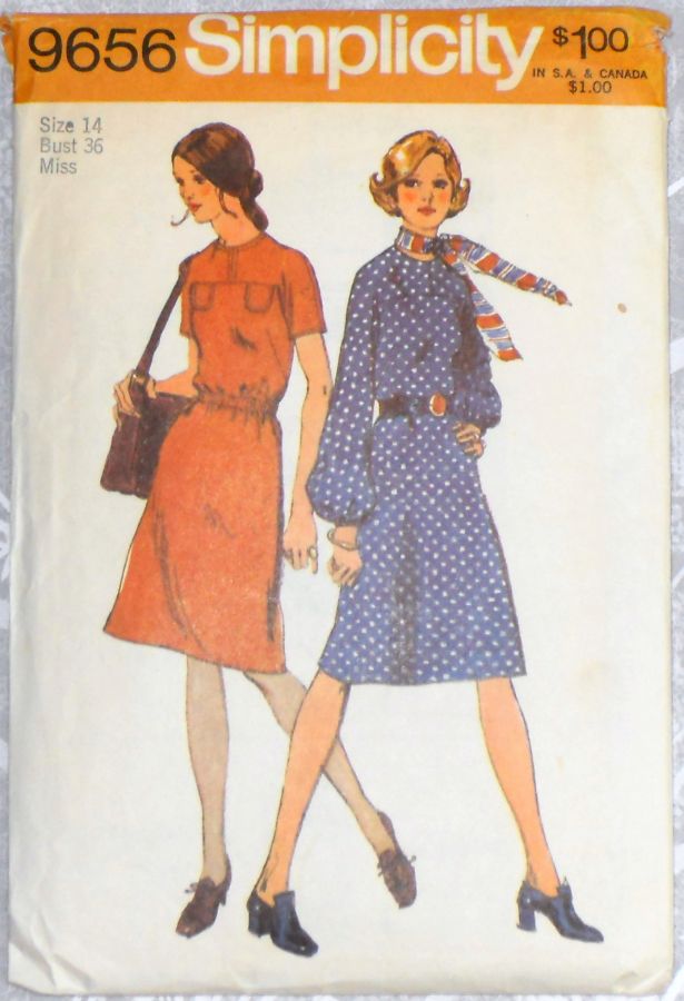Simplicity 9656 | Vintage Sewing Patterns | Fandom