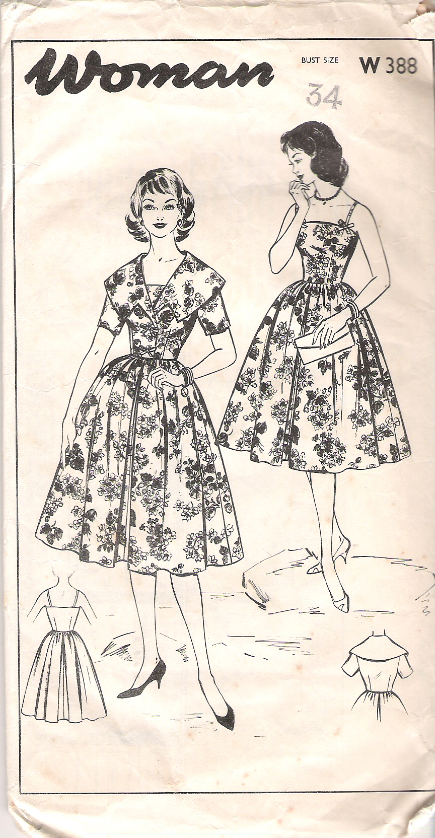 Justknits Ladies' and Girls' Underwear, Vintage Sewing Patterns