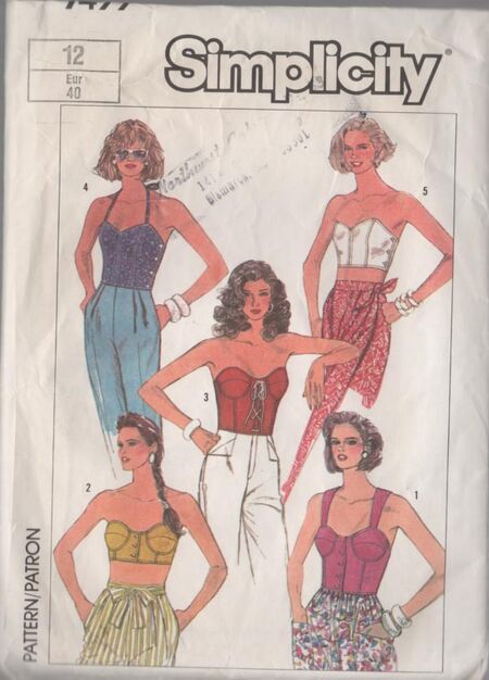 Simplicity 7499 B, Vintage Sewing Patterns