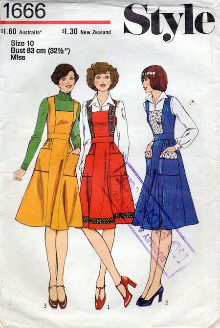 Style 1666 Vintage Sewing Patterns Fandom
